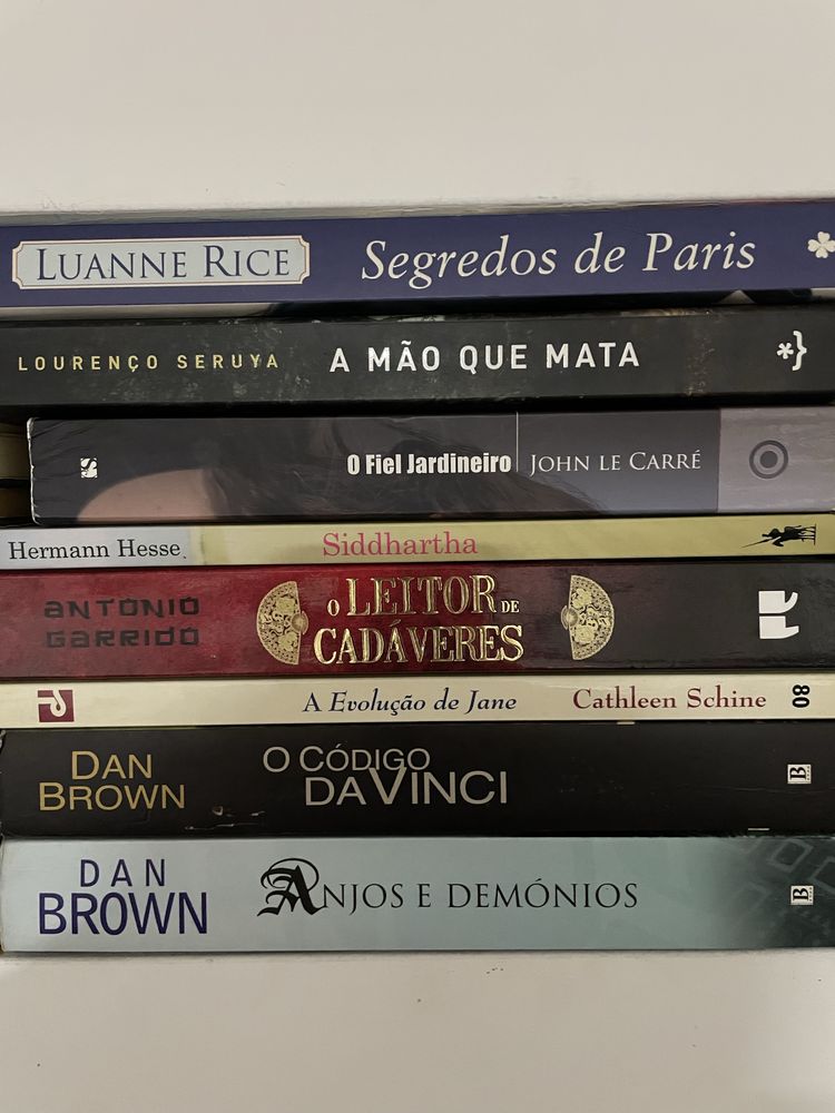 Livros de ficção e outros…