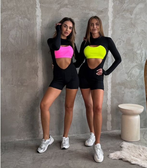 Фітнес комбінезон плюс топ від українського бренду NOVA VEGA