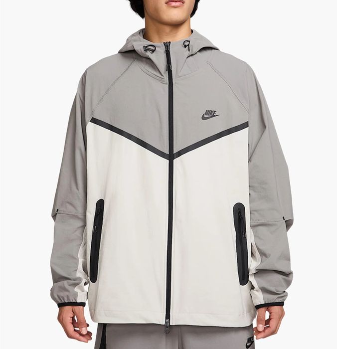 Nike tech fleece nylon woven jacket s розмір