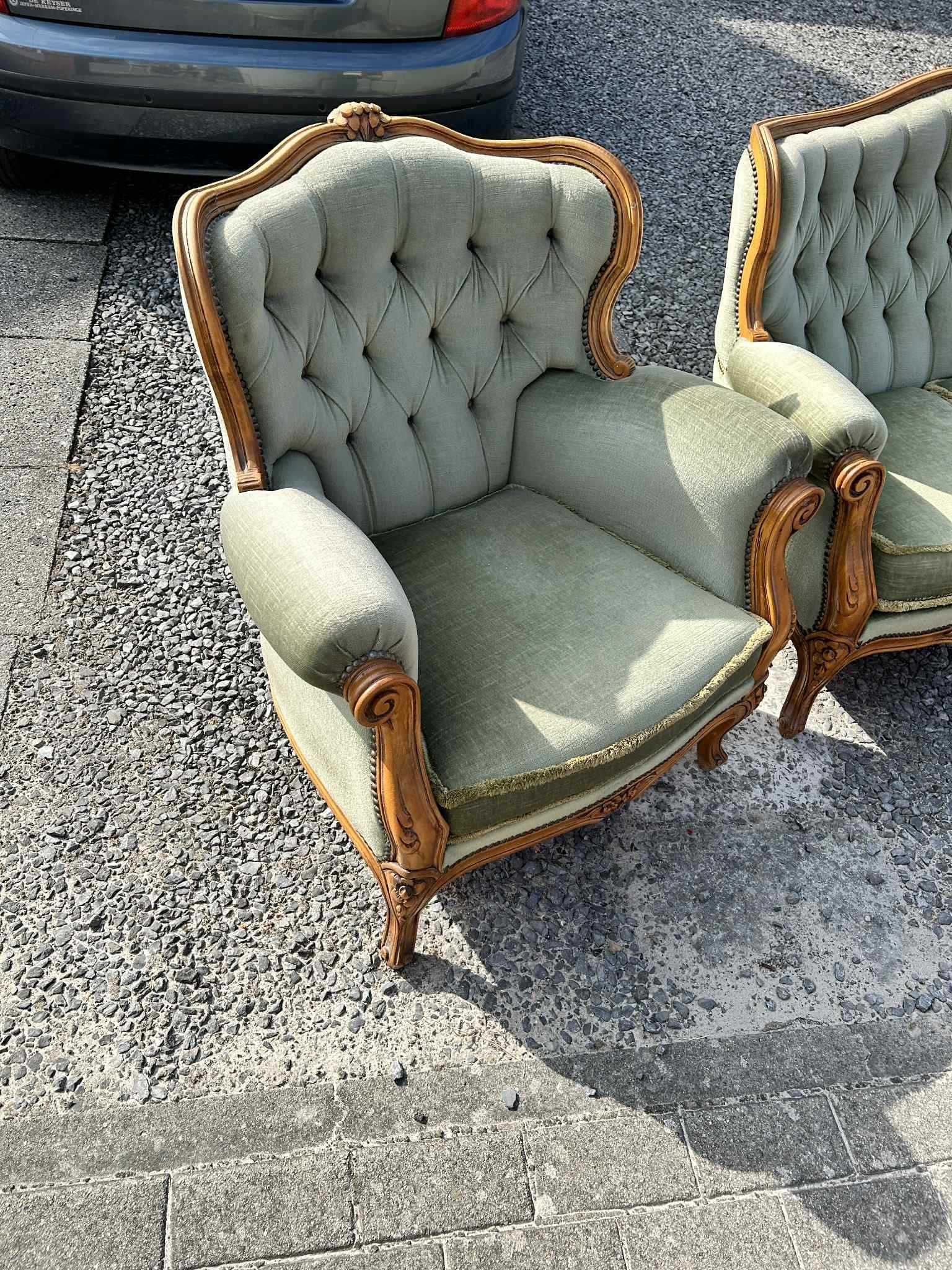 Piękna Sofa i 2 fotele LUDWIK XV!!! TANIO, komplet!!!112