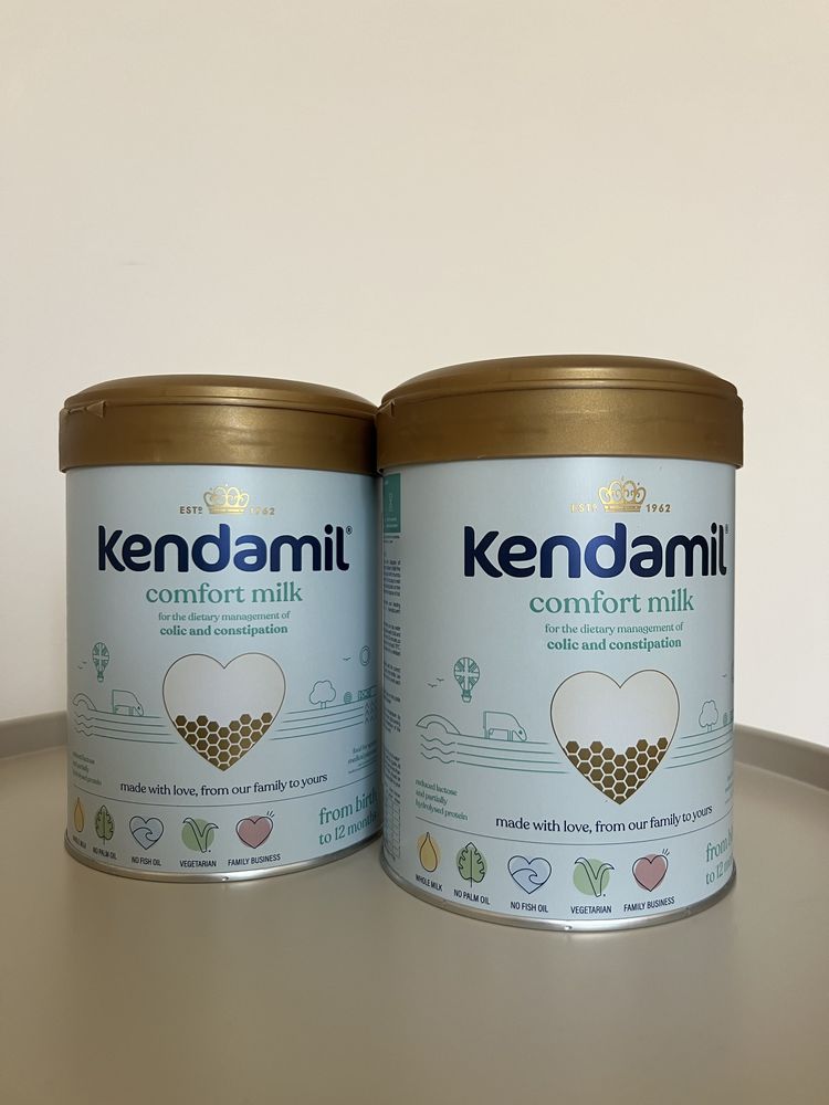 Дитяча суміш Kendamil comfort milk. Антиколькова суміш