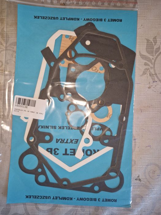 Nowy polski solidny kpl uszczelki silnika Romet ogar 200 jawa 50 musta