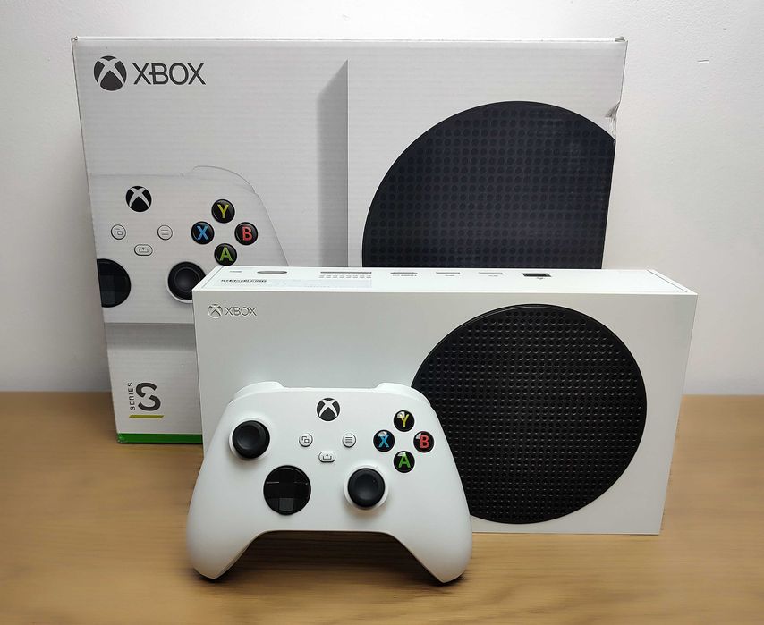 Konsola Xbox Series S + Pad + Opakowanie - Komplet - Gwarancja