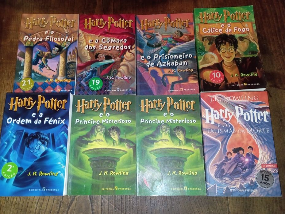 Colecção Livros "Harry Potter" - J. K. Rowling