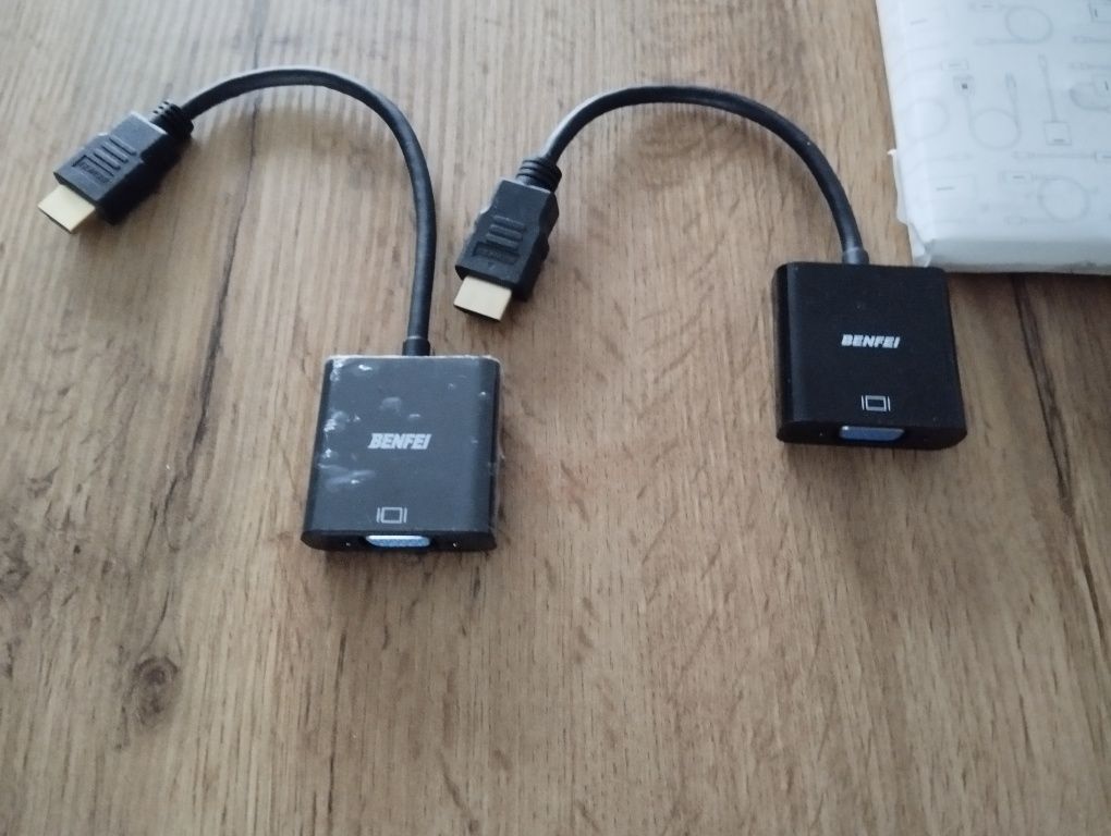 Przejściówka kabel VGA na HDMI