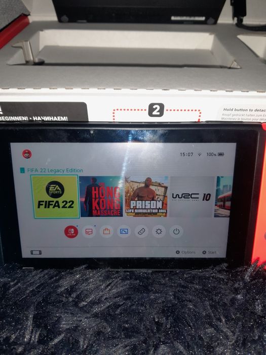Nintendo switch z grami