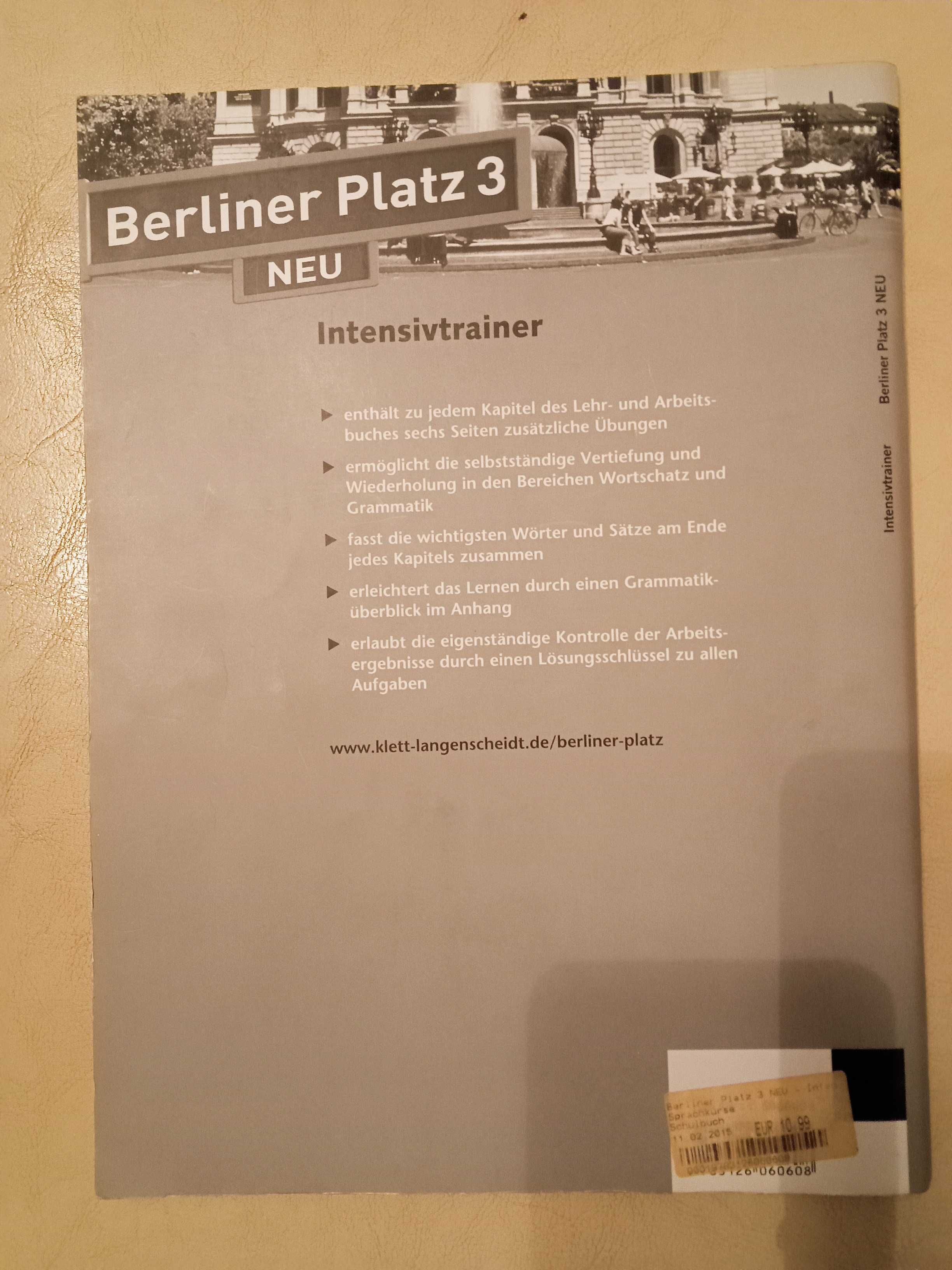 Berliner Platz 3 - Deutsch im Alltag (Intensivtrainer)