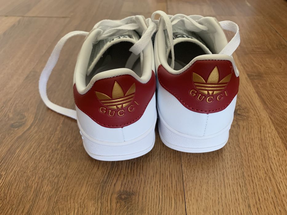 Жіночі кросівки Gucci x Adidas Gazelle White