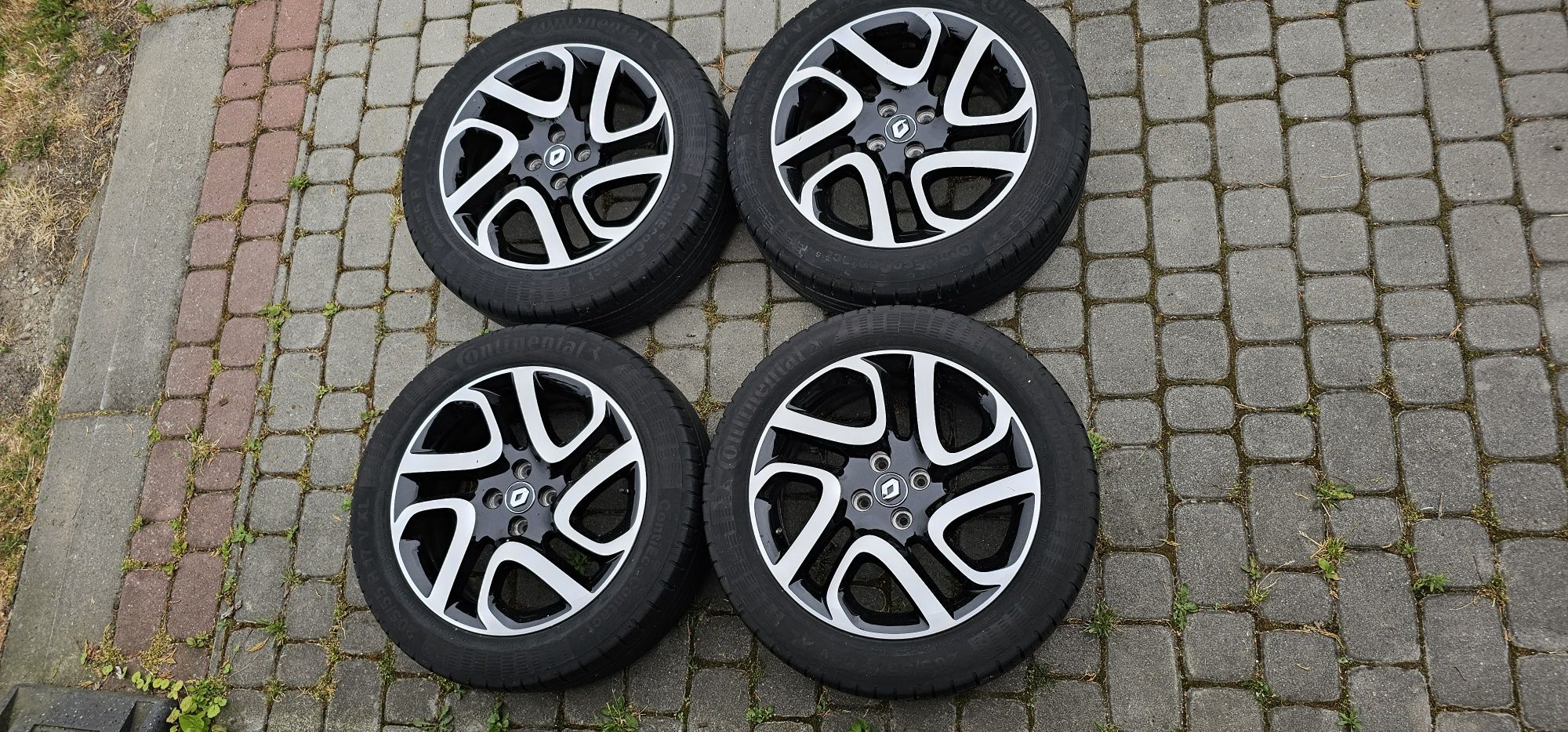 Koła aluminiowe renault captur 4x100 205/55r17