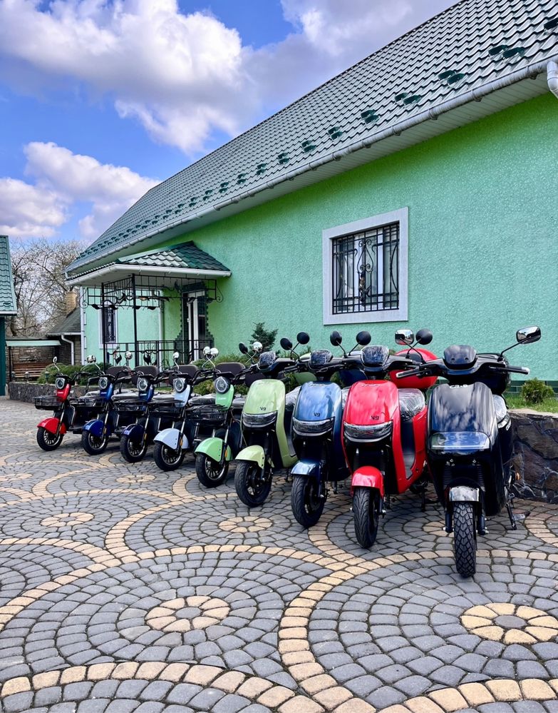 Fada Ritmo 800w ВЕЛИКИЙ ВИБІР електро скутер/велосипед Crosser Corso