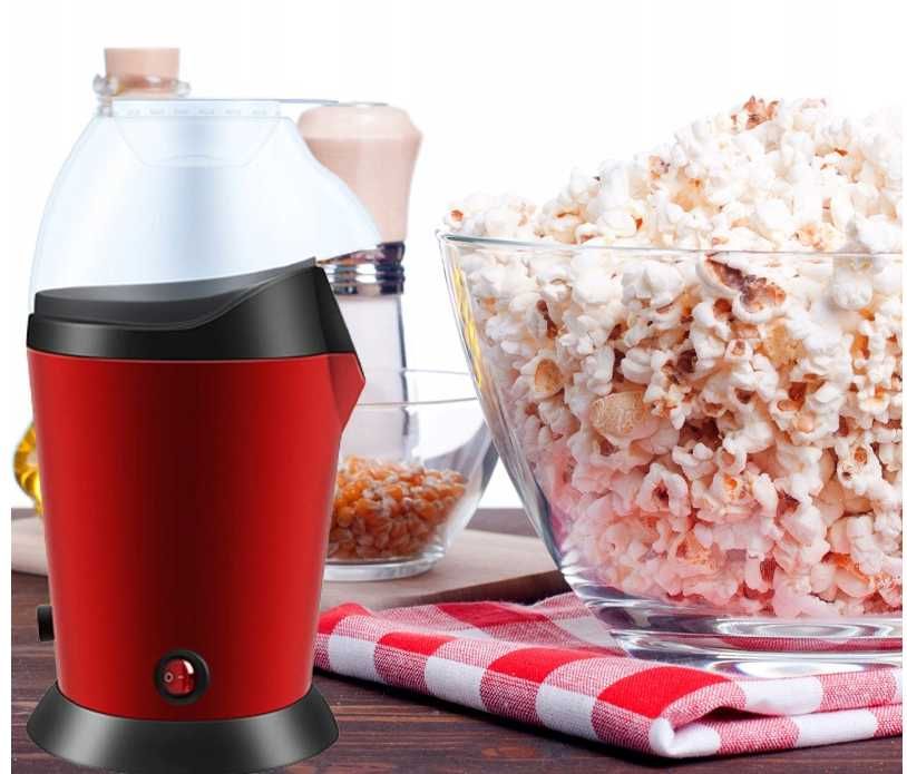 Profesjonalna Maszynka Maszyna Do Popcornu Domowa 0 Tłuszczu (OKAZJA)