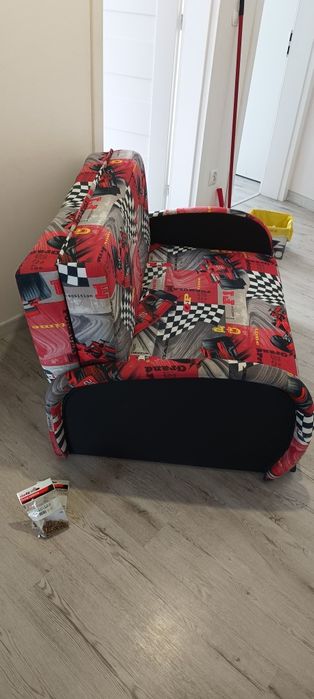 Sofa formuła f1 czerwona