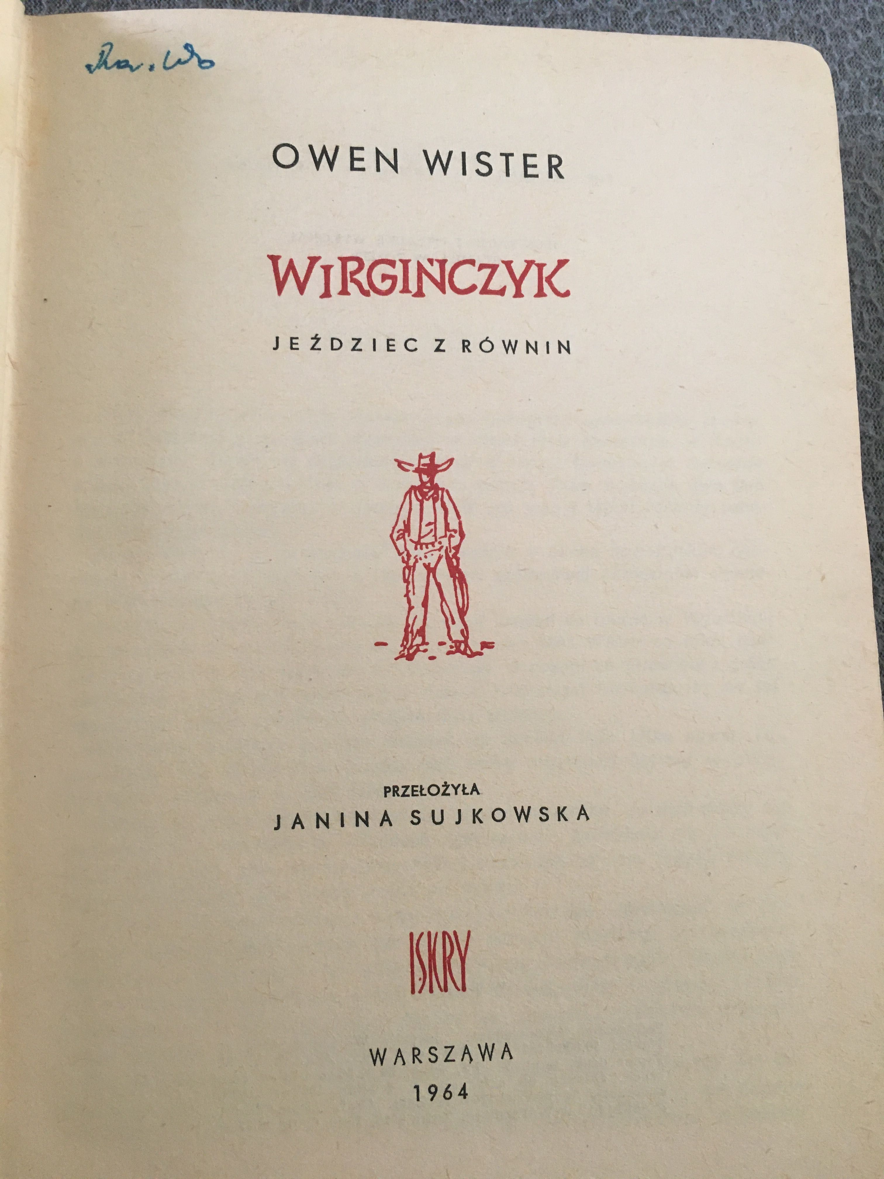 Owen Wister - Wirgińczyk