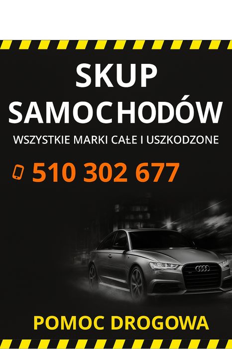 SKUP aut SAMOCHODÓW pełnosprawne zadbane lub uszkodzone GOTÓWKA !