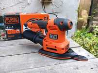 Szlifierka oscylacyjna sieciowe Black&Decker 200 W 230 V
