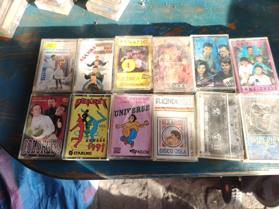 Kasety magdetofonowe disco polo