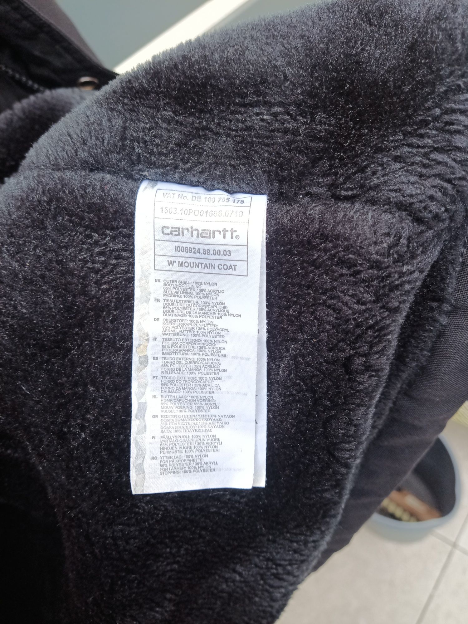 Carhartt Mountain Coat womens parka zimowa damska