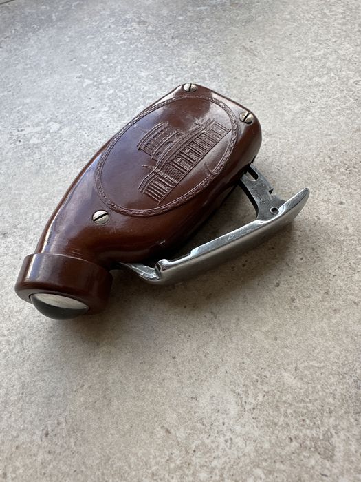 Radziecka bakelitowa latarka sprawna bakielit ruska lampka cccp zssr