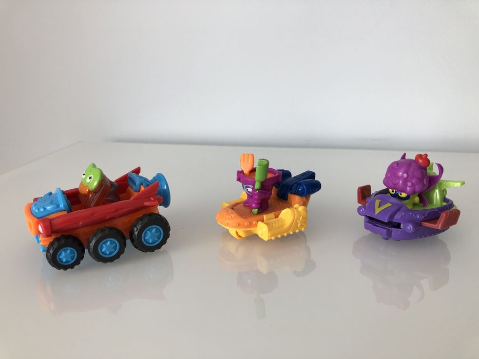 Super Zings - zestaw 3 pojazdów z figurkami