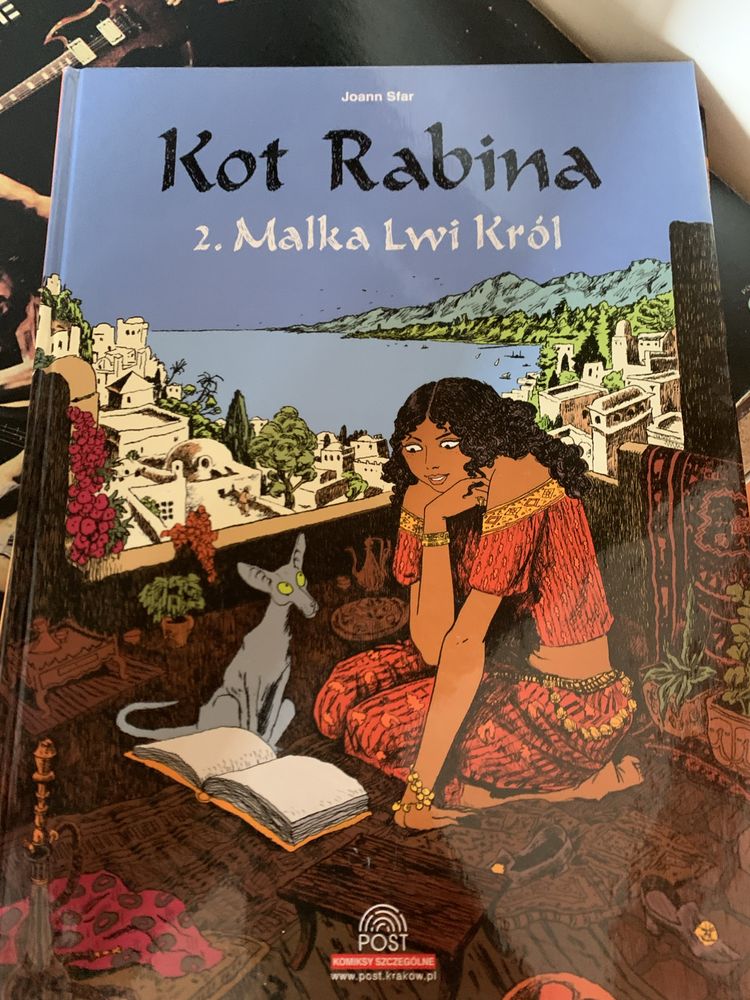 Komiksy Kot Rabina 1 Bar micwa i 2 Malka Lwi Król