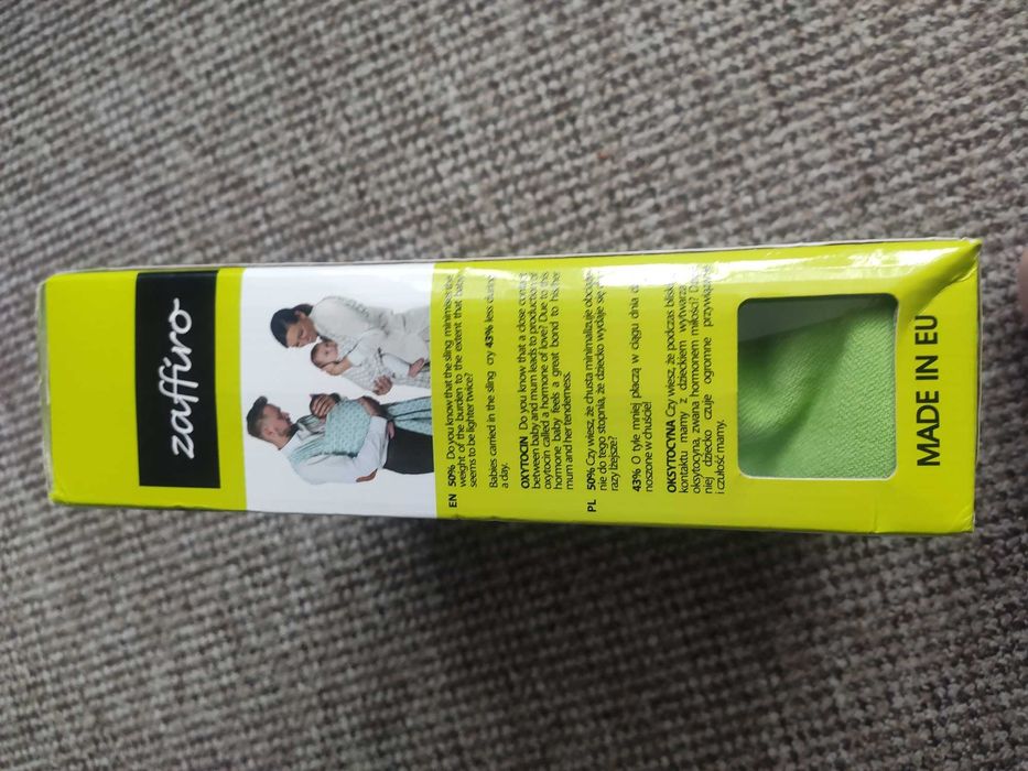 Chusta be close Zaffiro, chusta do noszenia niemowlaka