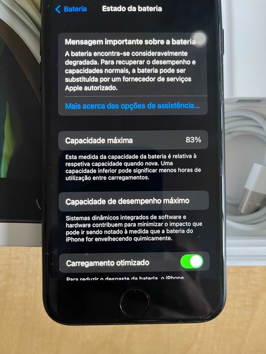iPhone SE 128GB – Excelente estado, com caixa e acessórios