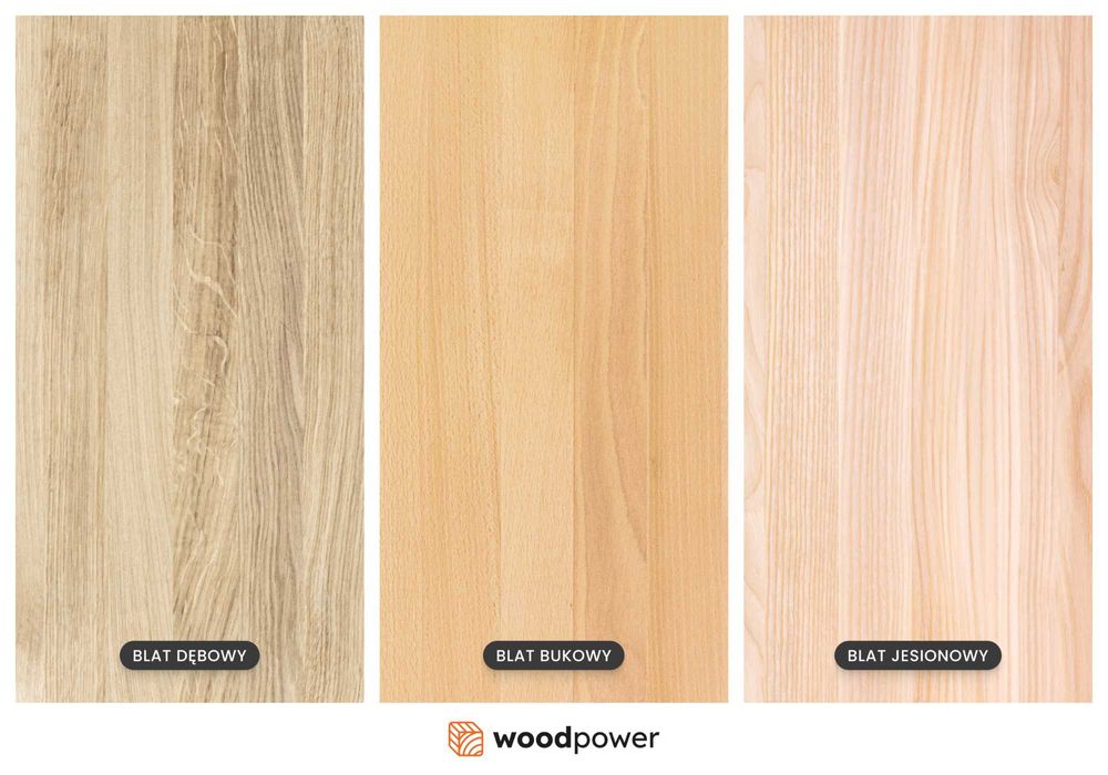 Blaty drewniane NA WYMIAR - dąb, jesion, buk - od polskiego PRODUCENTA