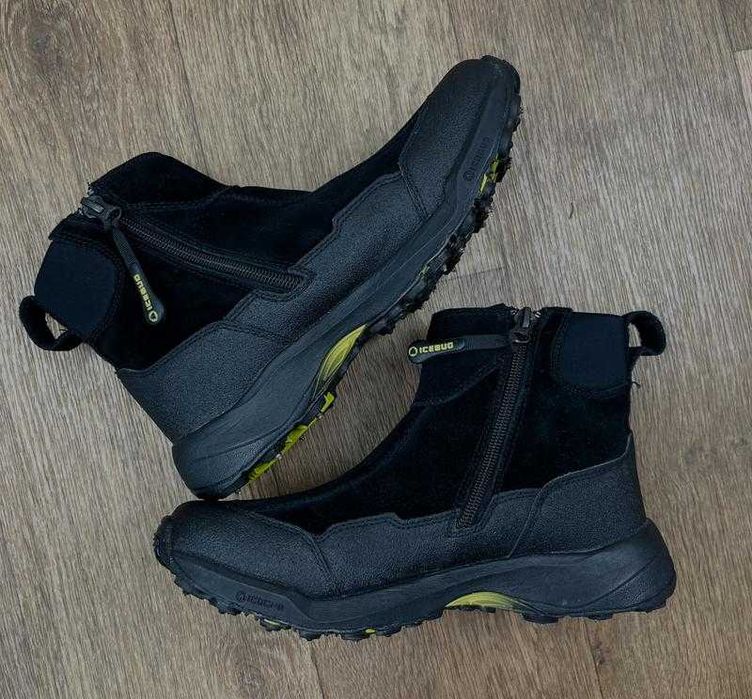 Черевики icebug metro2 w bugrip чорні жіночі зимові ботінки кросівки