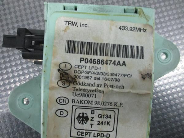 Módulo controlo de distância CHRYSLER Voyager / Grand Voyager III (GS)