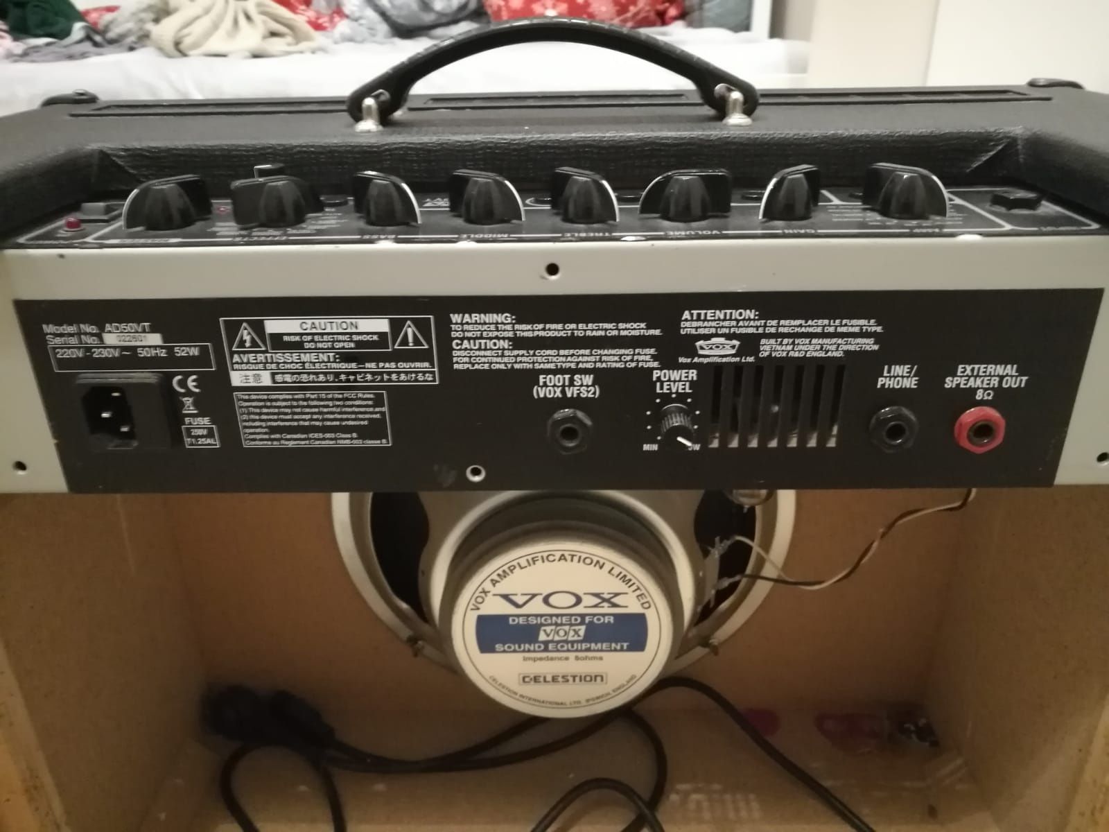 legendarny wzmacniacz gitarowy VOX AD50VT