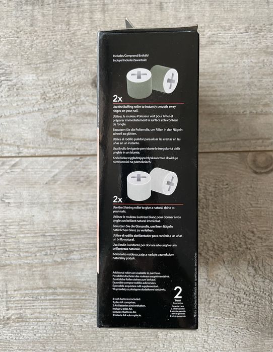 Frezarka do paznokci REVLON Shine Addict Nail Buffer