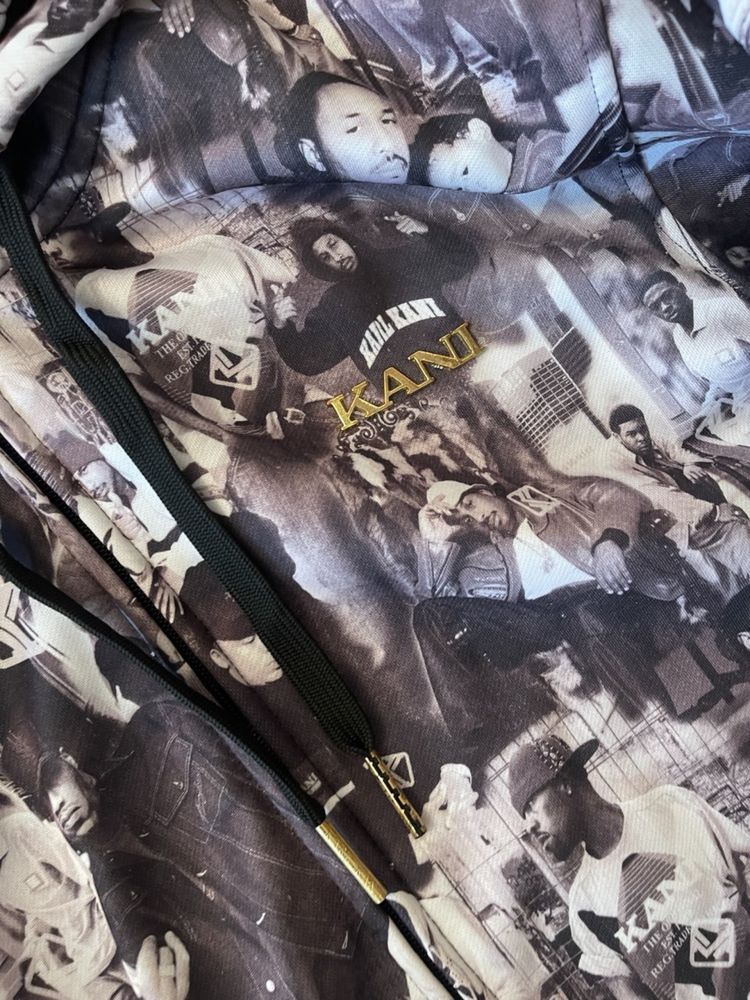 Karl kani monogram rap zip