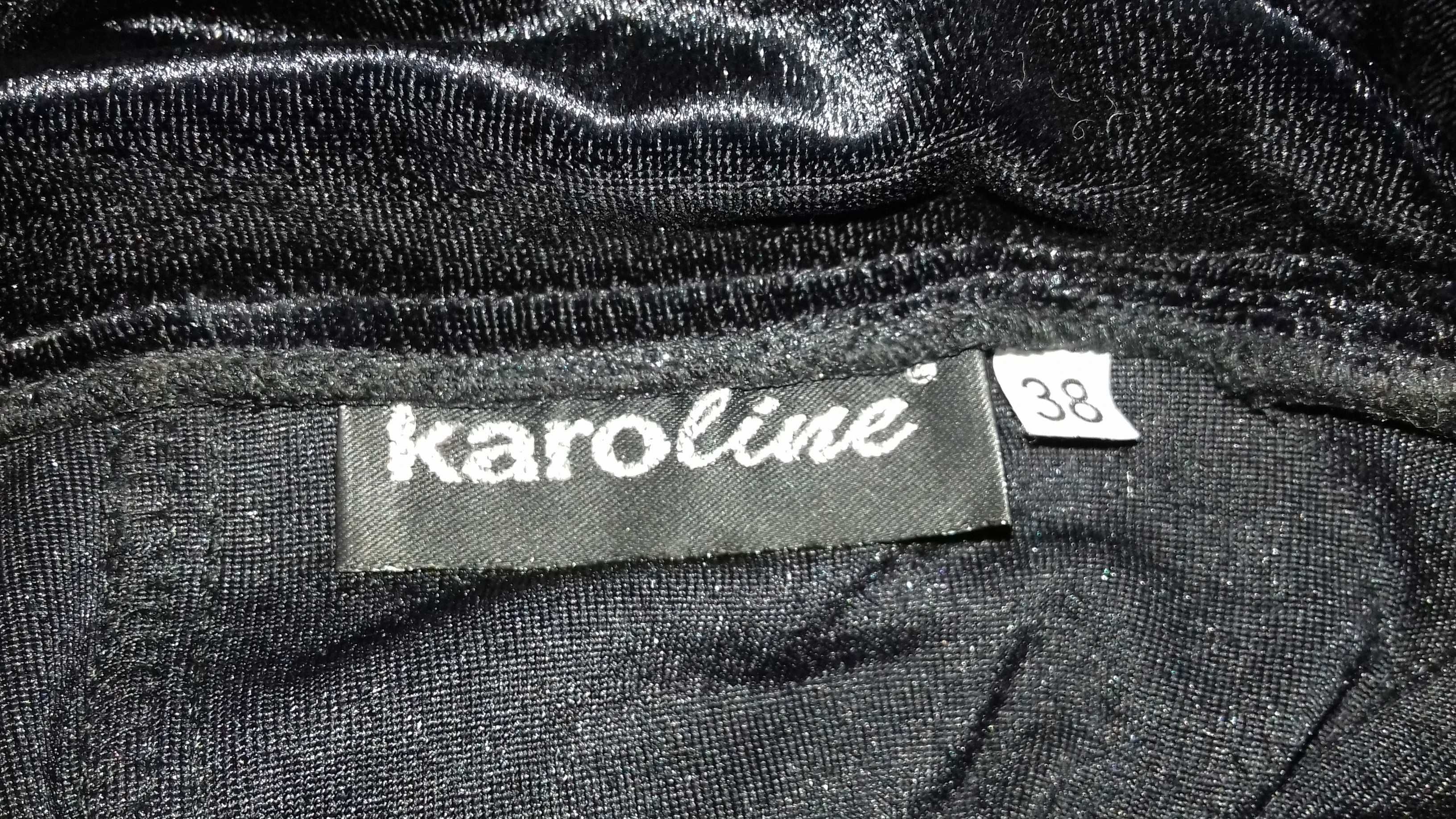 Sukienka balowa czarna „Karo line”, do sprzedania