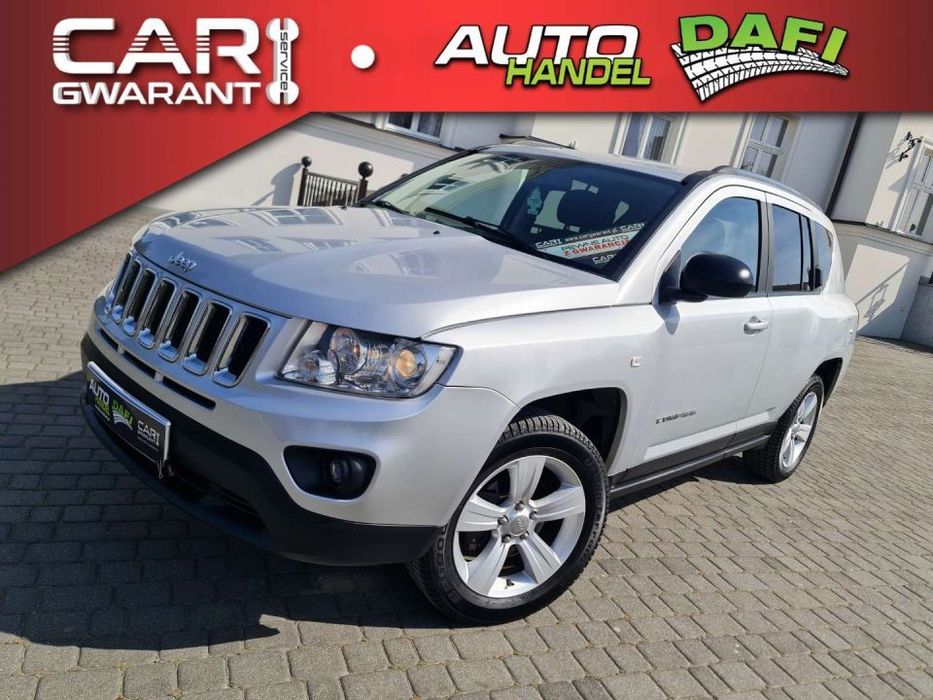 Jeep Compass 2.0 156Ps Alu benzyna Śliczny Gwarancja
