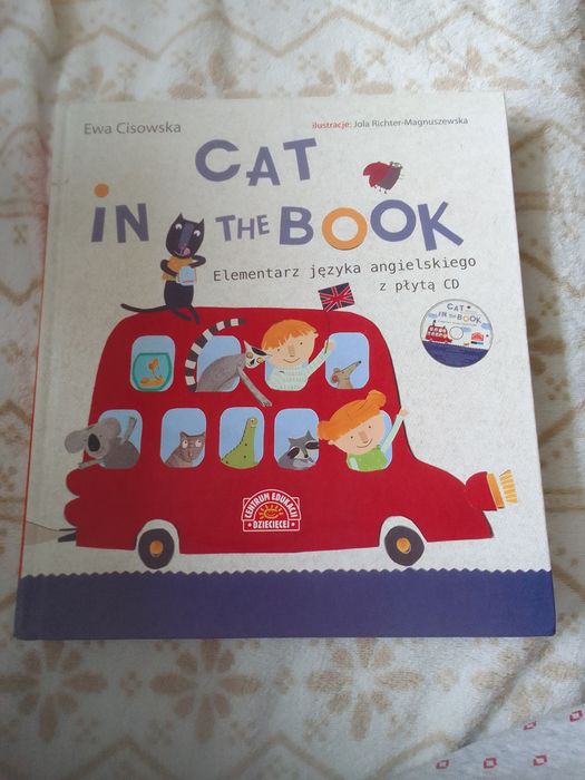 Cat in the books angielski dla dzieci