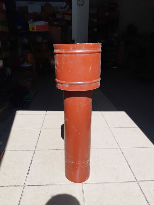 Komin wentylacyjny z blachy (wywietrzak).