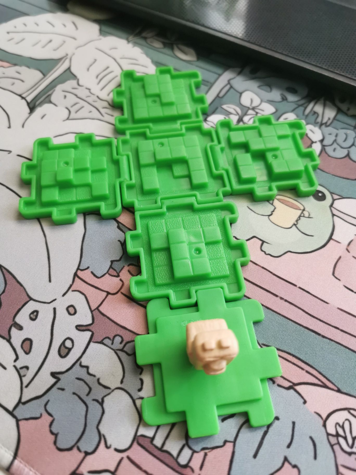 Minecraft mcdonald blok zielony owca figurka zabawka happy meal
