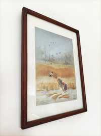 Quadro com imagem Rural - Litografia - MA Pascual