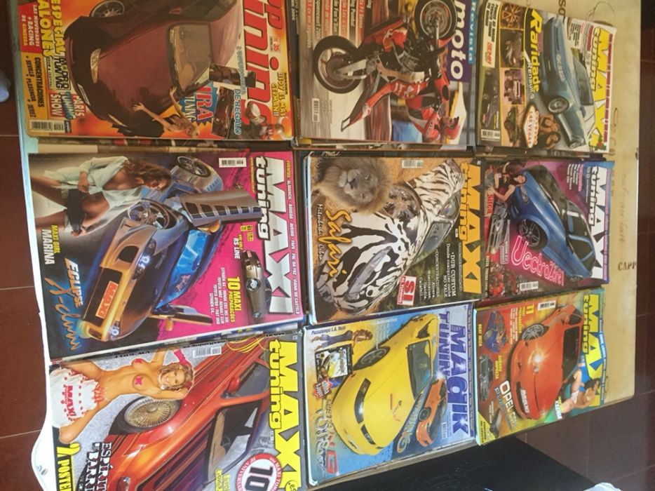 Conjunto Revistas Carros e Motos