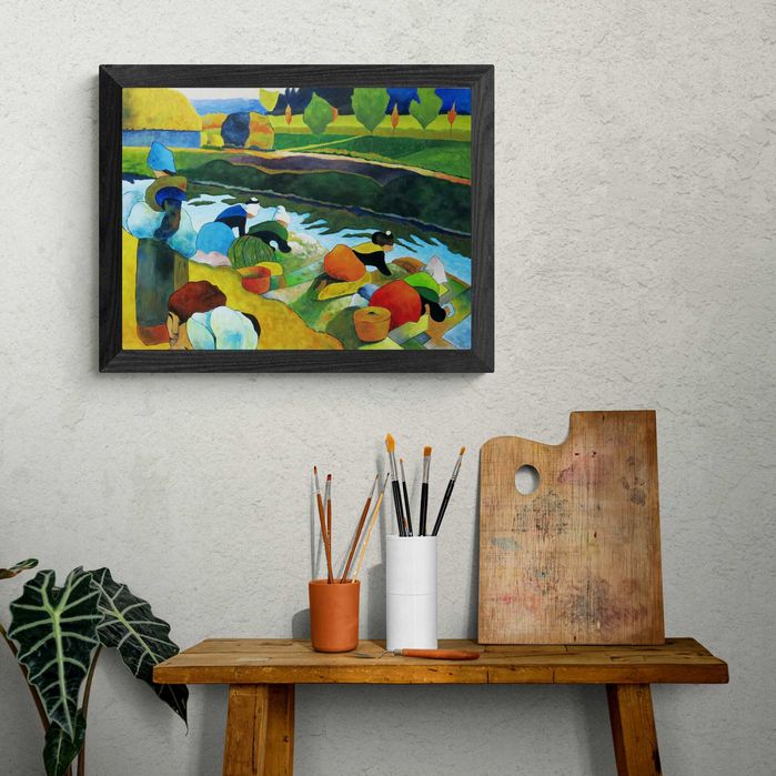 Ręcznie malowany obraz 45x60  reprodukcja Gaugin postimpresjonizm