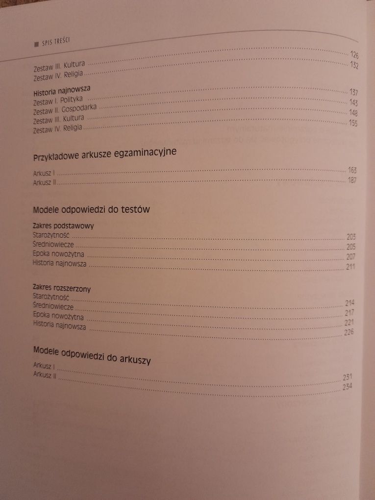 Historia matura 2007 Testy dla maturzysty