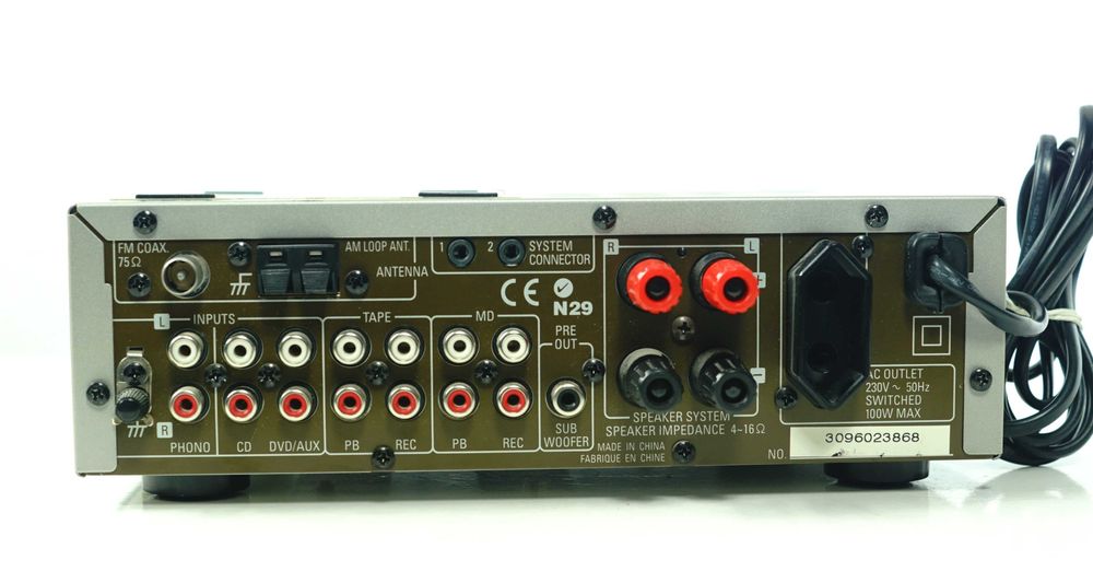 Amplituner DENON DRA-F101 mały ale skuteczny SUB OUT Phono