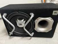 Skrzynia basowa subwoofer JBL GT5 wzmacniacz Crunch MXB4150i