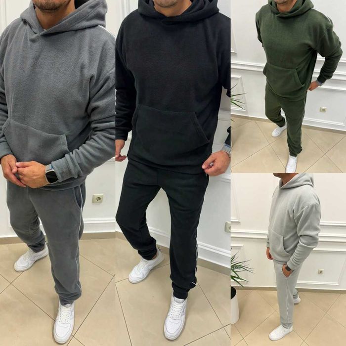 В наличии! Стильный теплый мужской костюм на флисе. Не кошлатится!