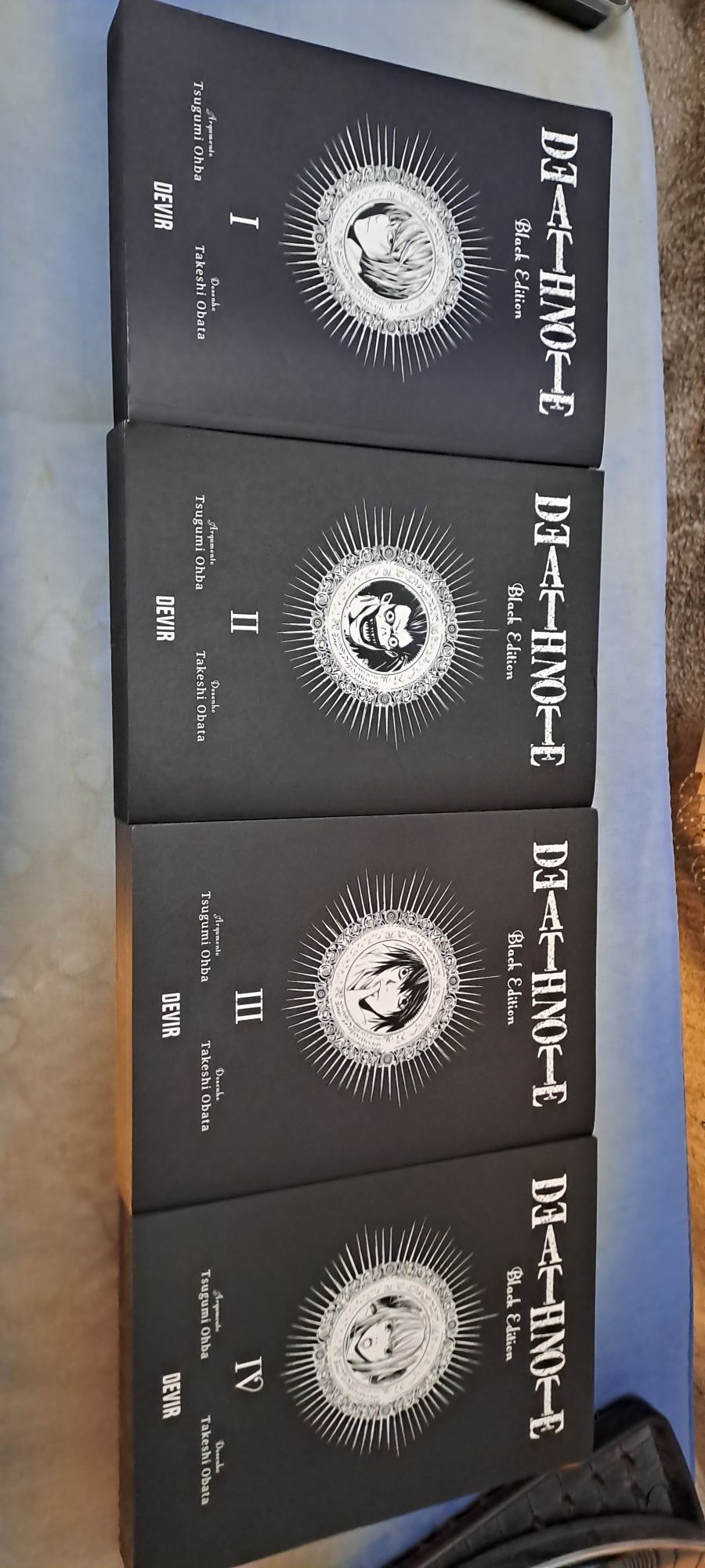 Volume 1, 2, 3 e 4 Black Edition de Death Note