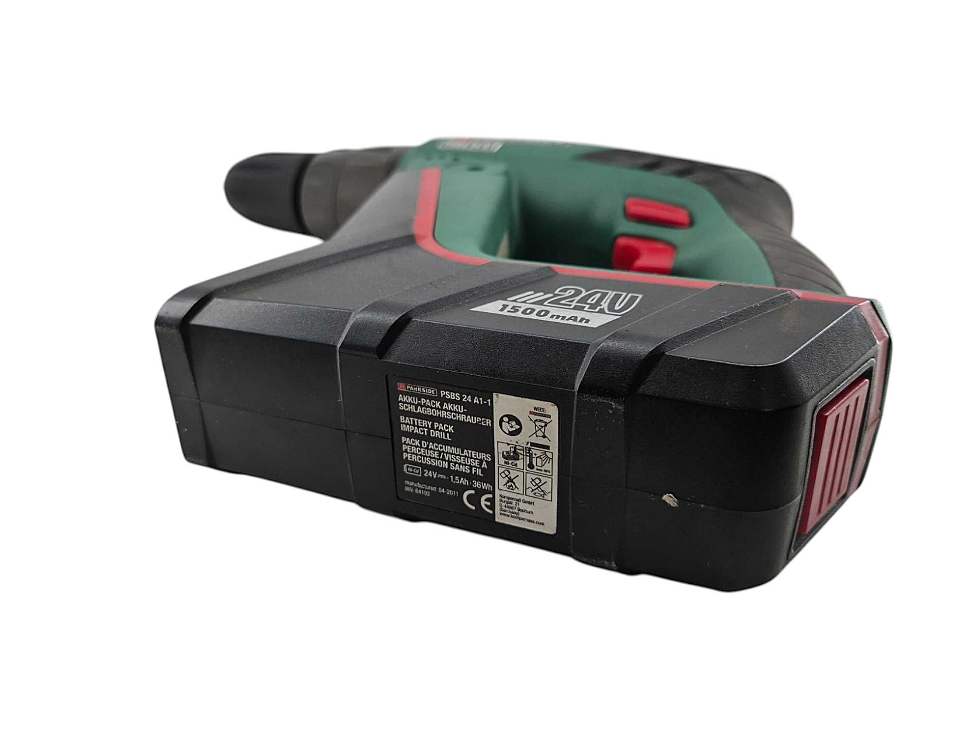 młotowiertarka parkside PSBS 24 A1