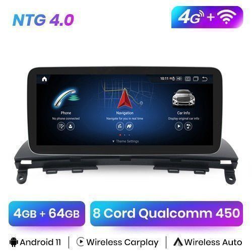 Radio nawigacja Mercedes C W204 S205 C204 od 2011 - 2018 Android 4GB