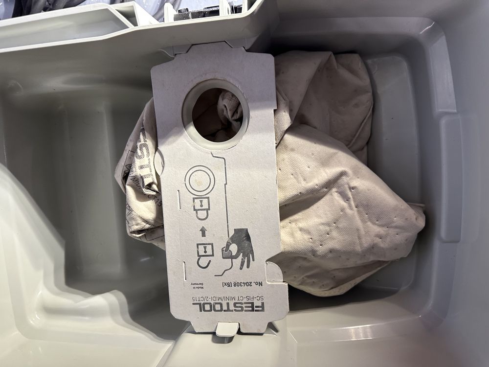 Пиловидальний апарат пилосос Festool CT 15  CLEANTEC