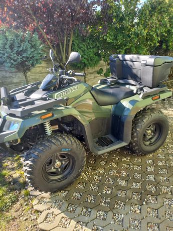 Quad Arctic cat 400 zarejstrowany