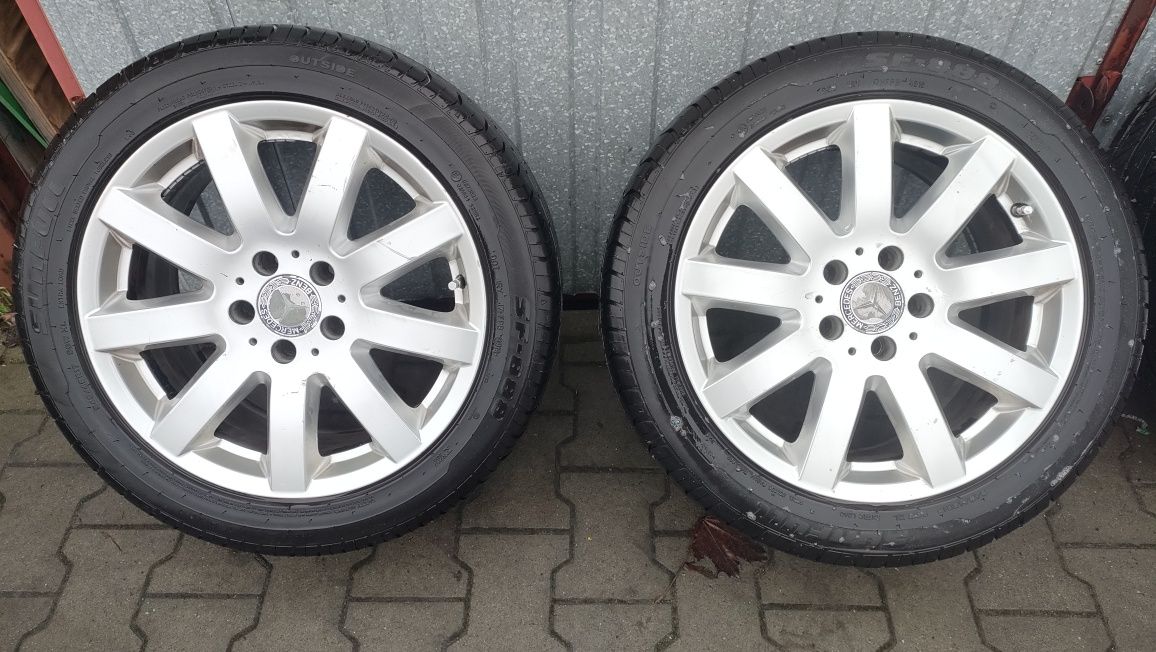 Mercedes Komplet kół letnich R17' z oponami 245/45R17